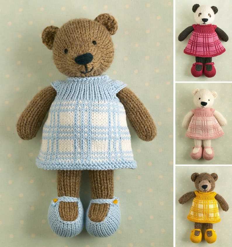 Teddy bear jumper knitting pattern