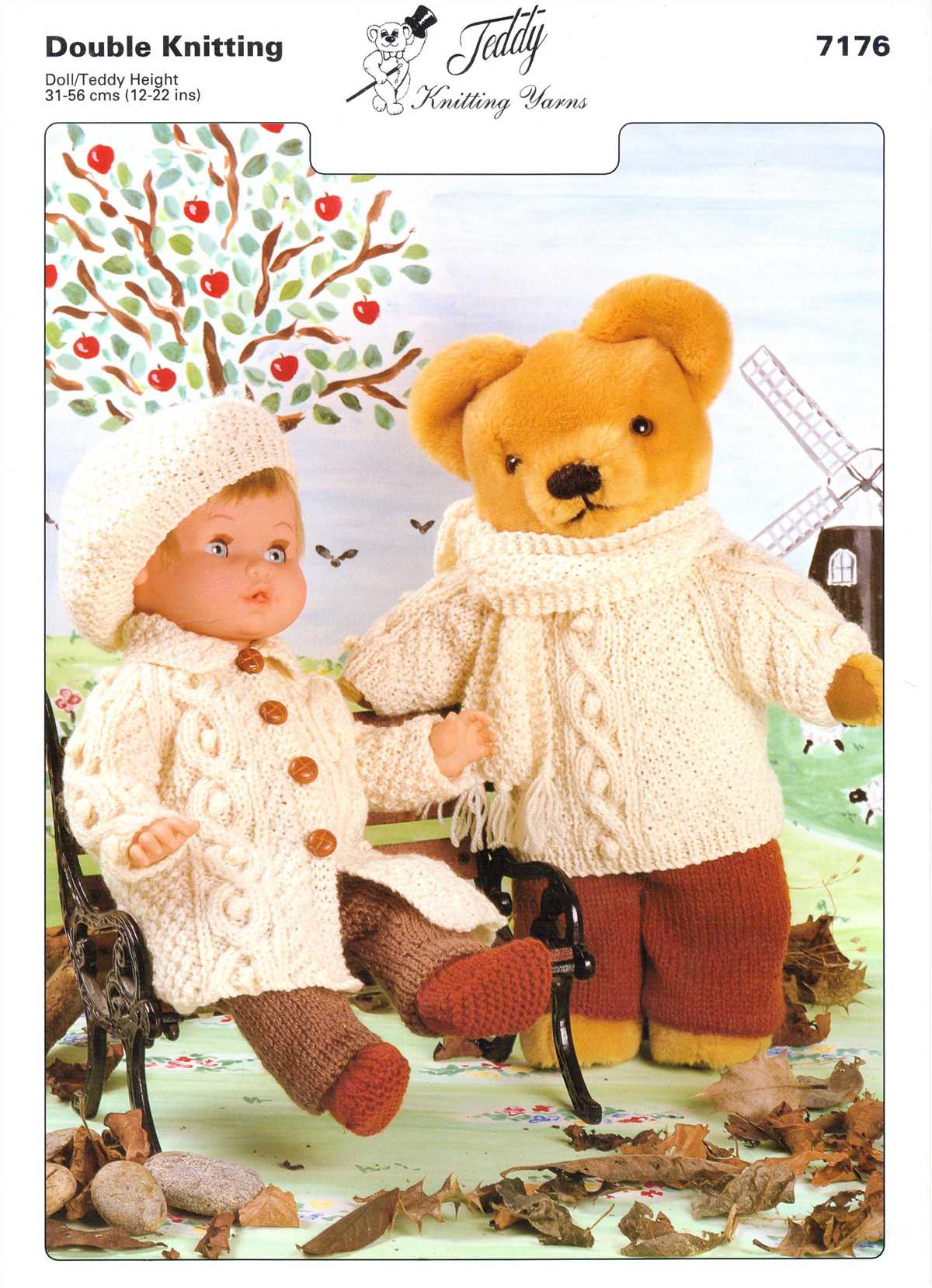 Teddy bear trousers knitting pattern
