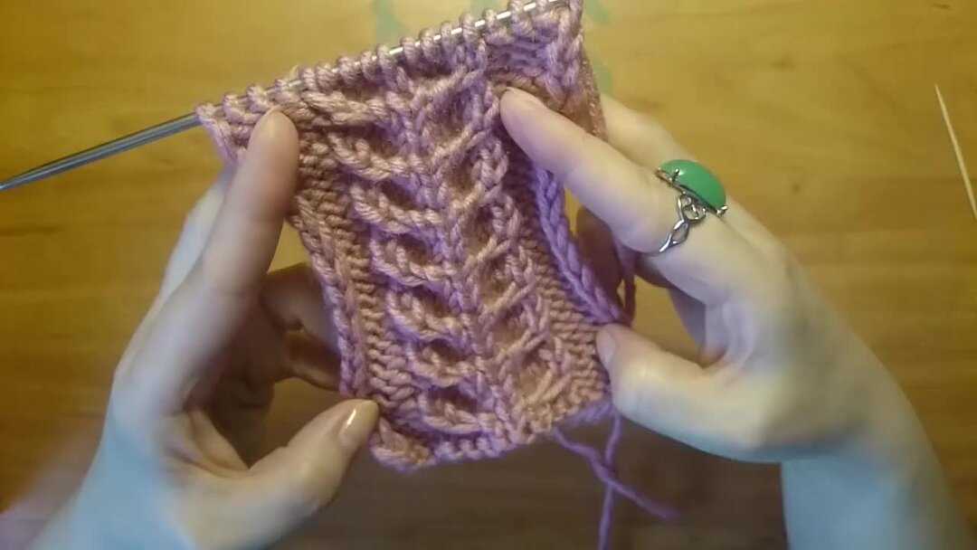 Fairy leaves dress knitting pattern
