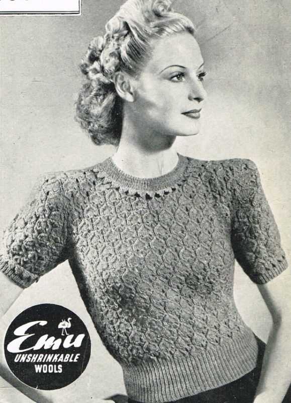 50s knitting patterns