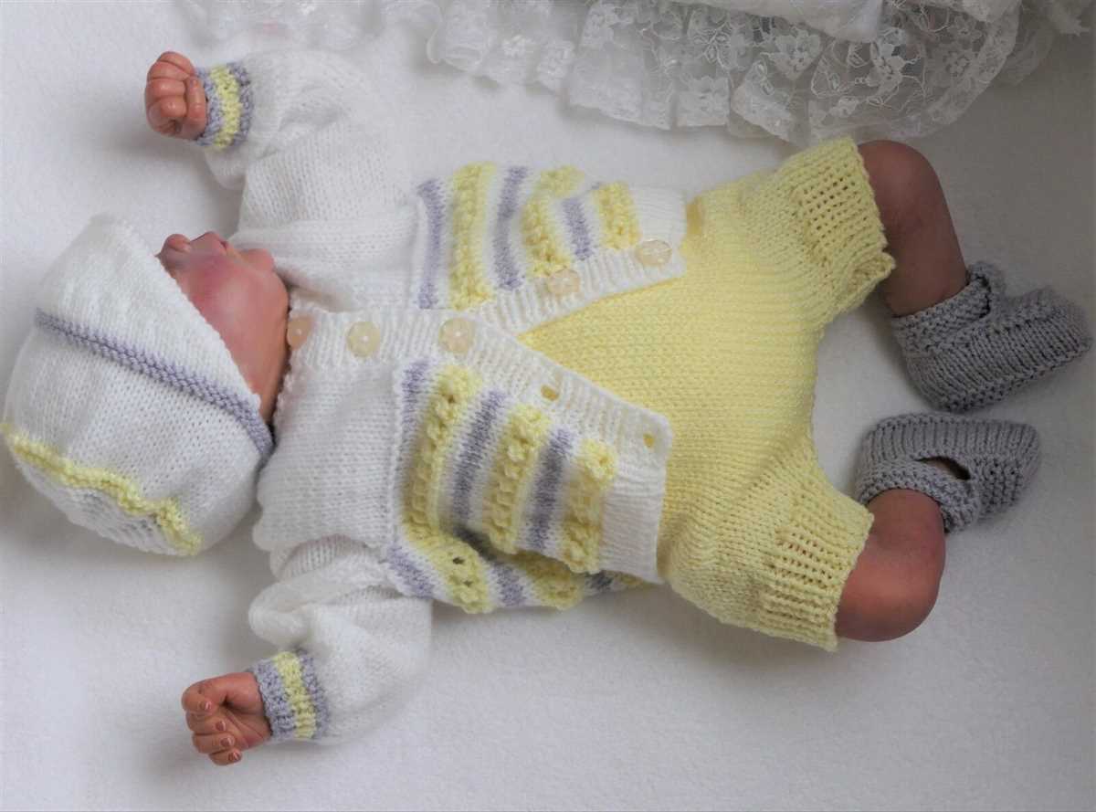 Free newborn knitting patterns to download