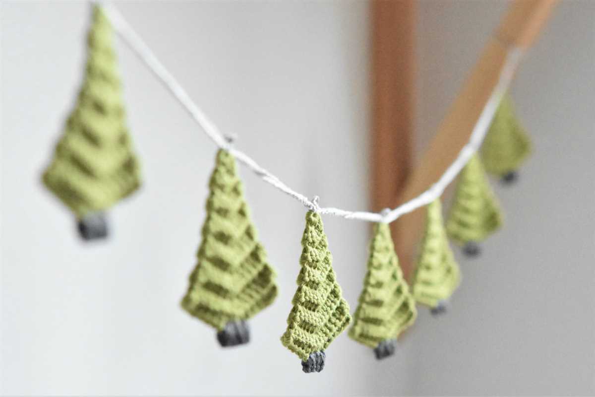 Free knit christmas tree pattern
