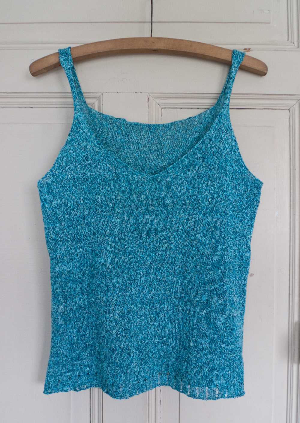 Machine knit tank top pattern