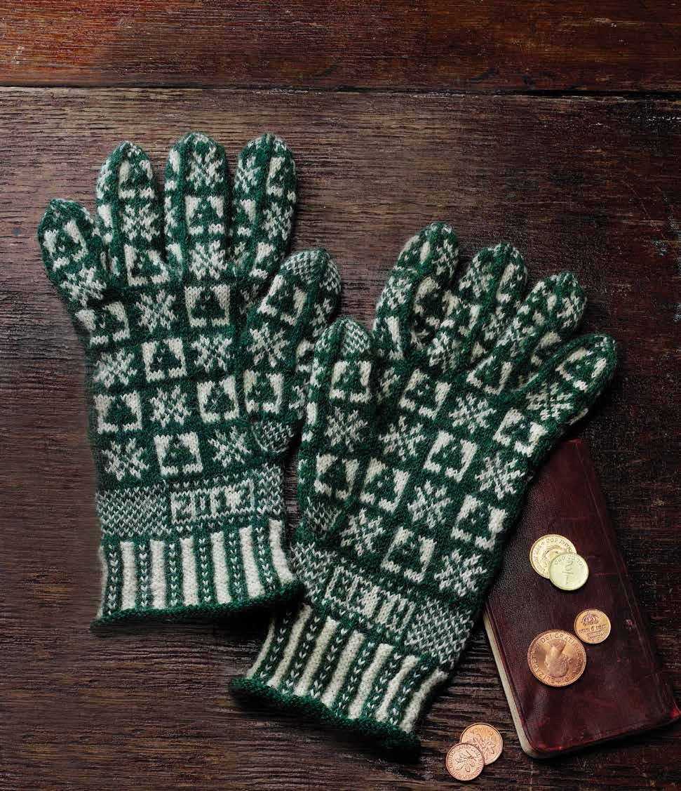 Knit mitten pattern bulky yarn