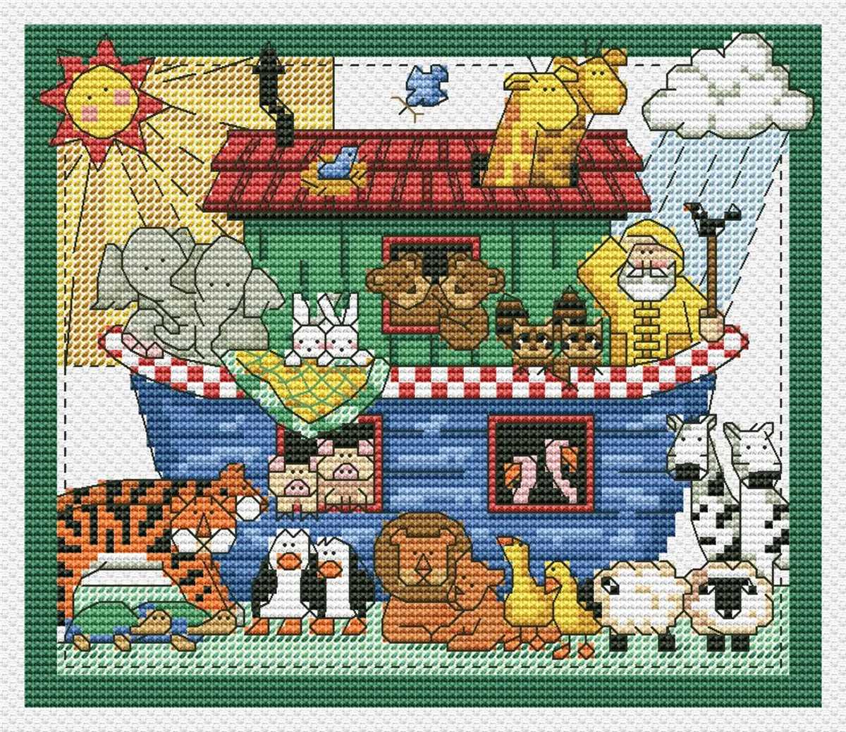 Get Your Hands on a Free Knitting Pattern for Noah's Ark! Noah's ark knitting pattern free