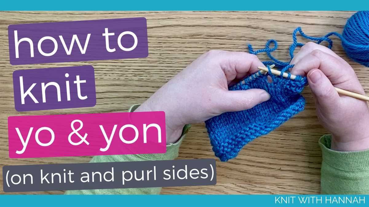 Yarn over knit two together scarf pattern
