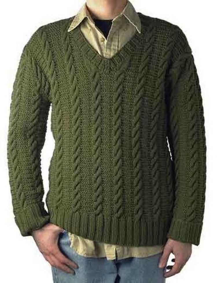 Free knitting patterns for mens jumpers uk