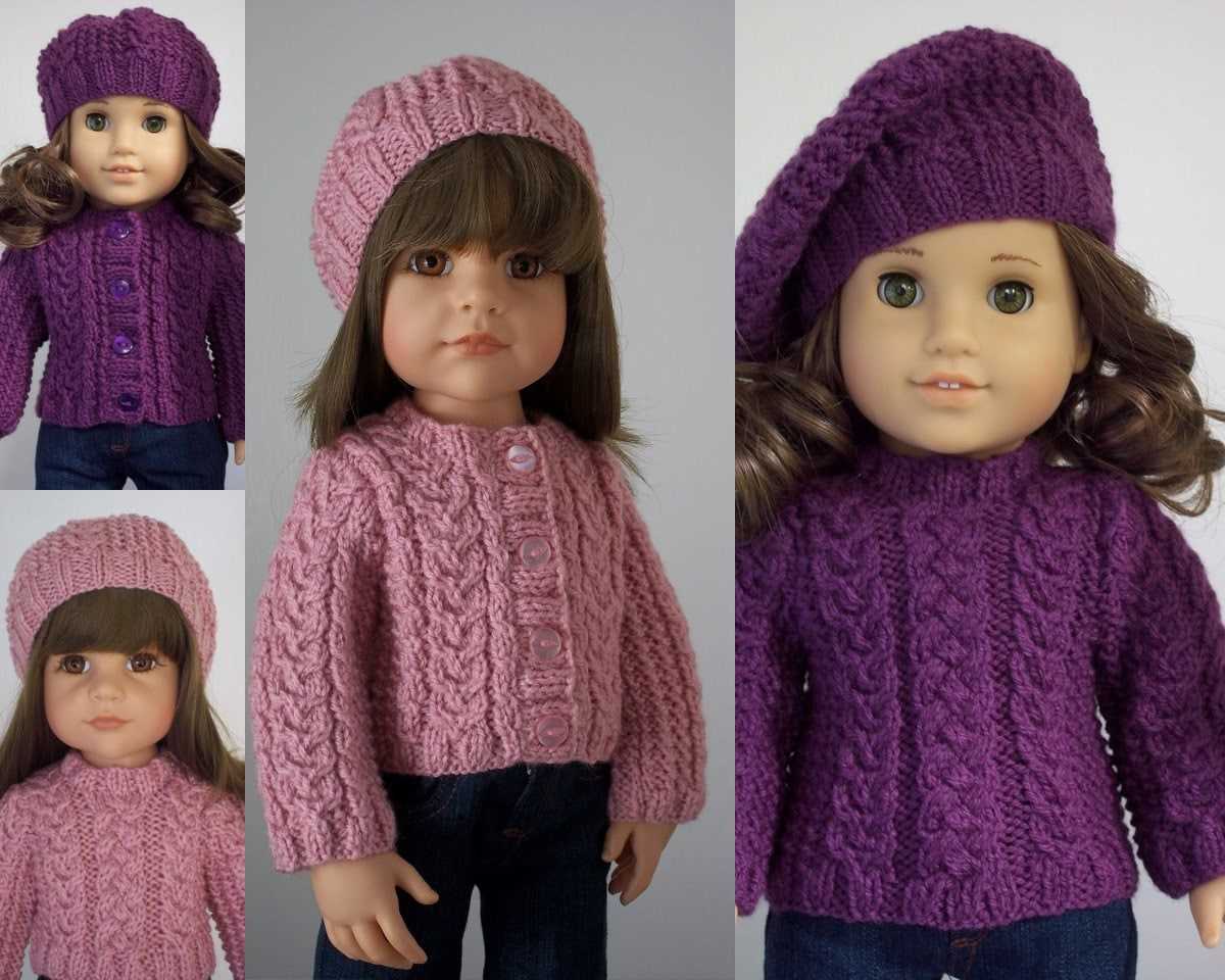 Free knitting patterns for american doll