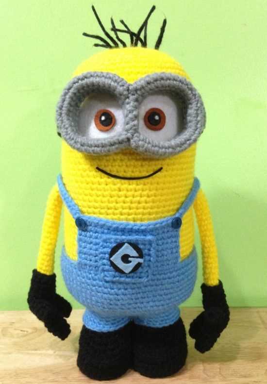 Knitting pattern minion despicable me