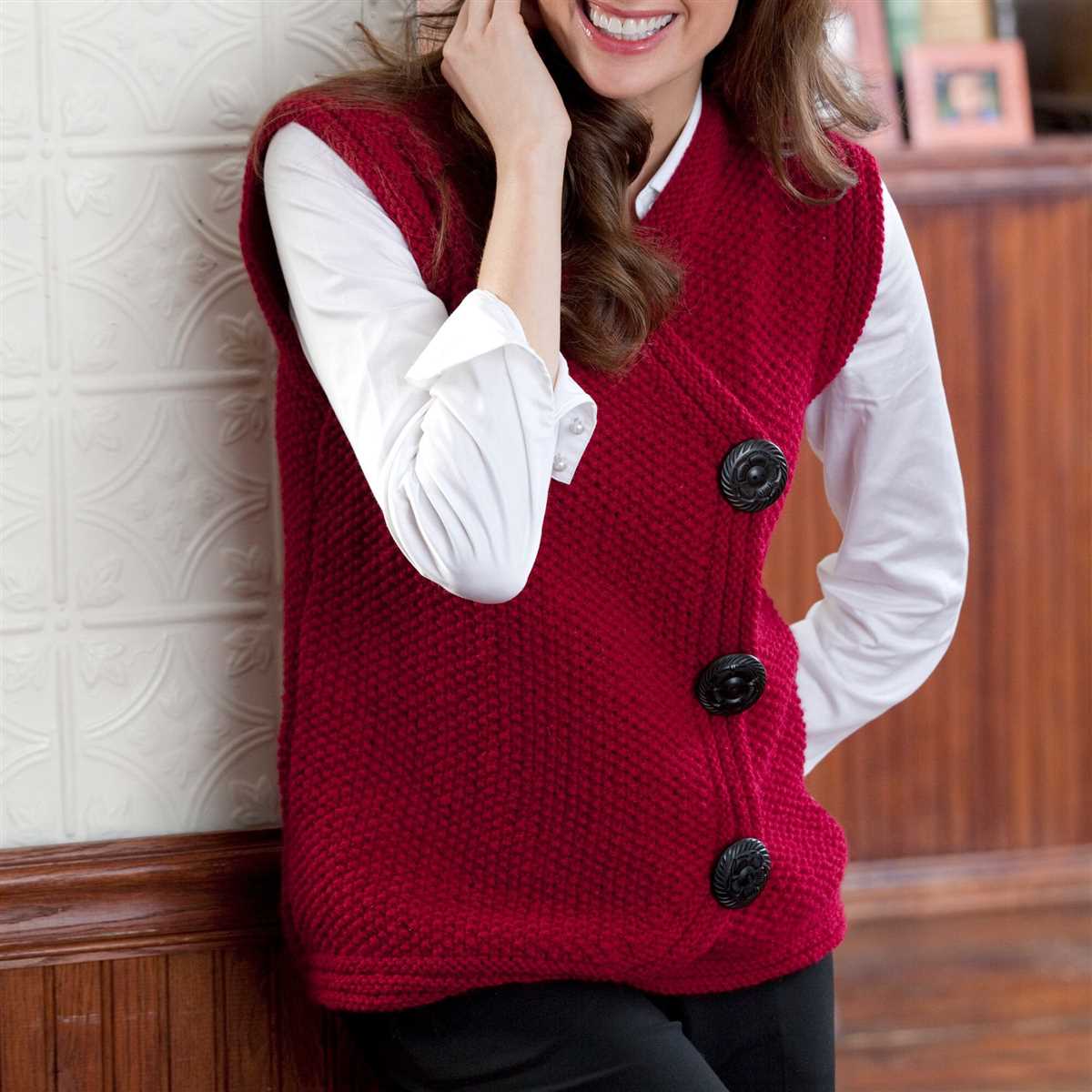 Free vest knitting pattern