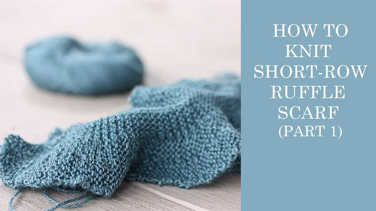 Knit a scarf pattern