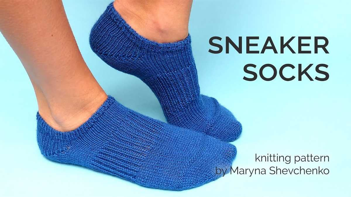 Toe up knit sock pattern