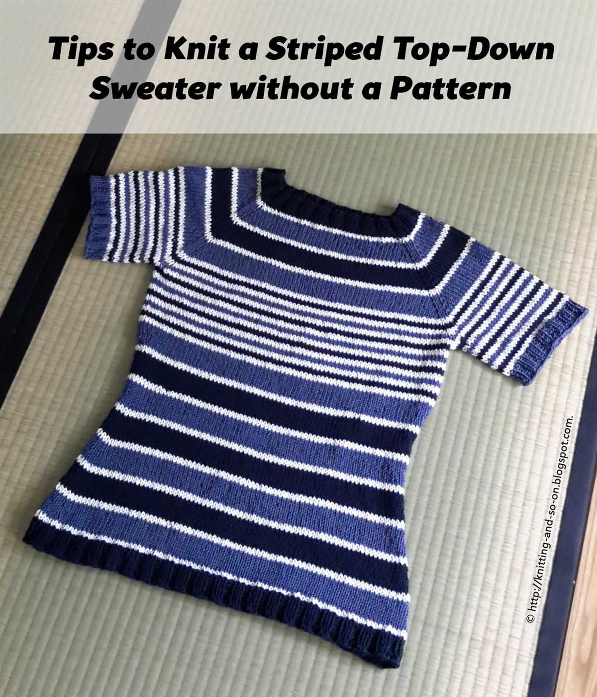 Top down knit sweater pattern free
