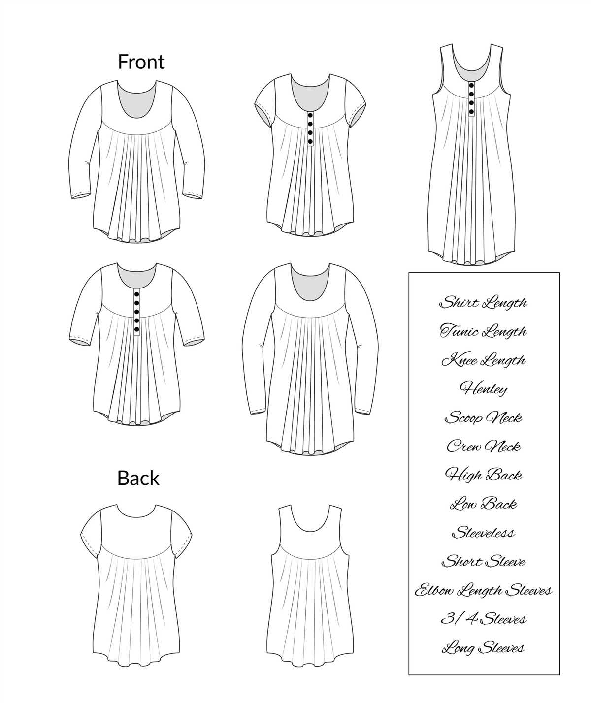 Stretch knit dress patterns