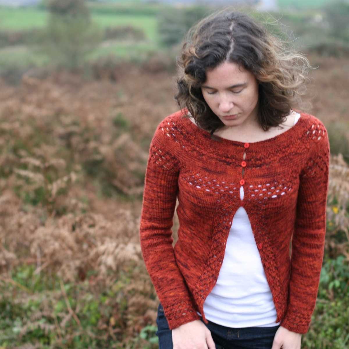 Sheep cardigan knitting pattern