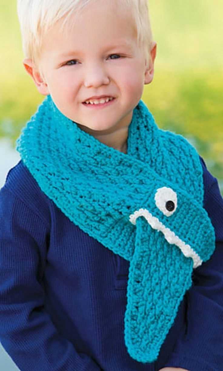 Child's scarf knitting pattern