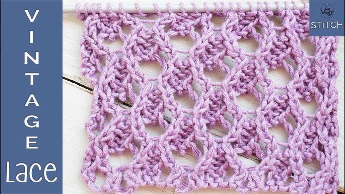 Expand Your Knitting Skills with Trellis Stitch Trellis stitch knitting pattern