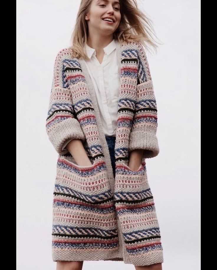 Trendy cardigan knitting patterns