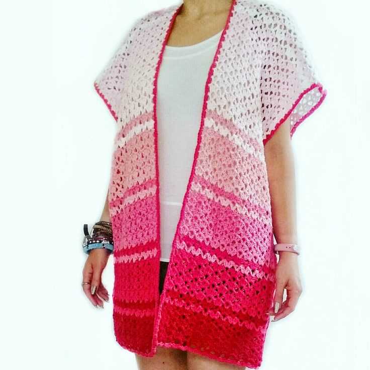 Knit kimono cardigan pattern