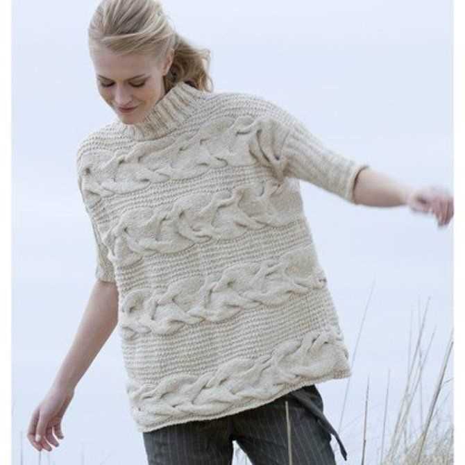 Free cold shoulder knitting pattern