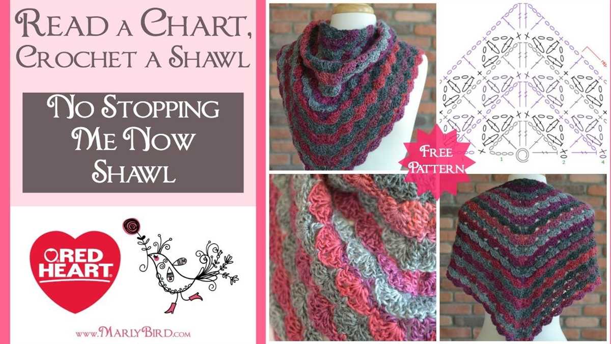 Boomerang shawl knitting pattern