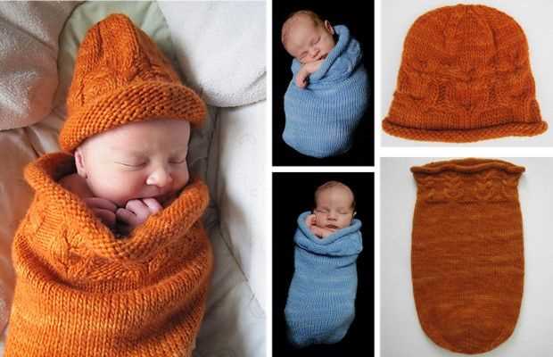Baby sleep sack knitting pattern