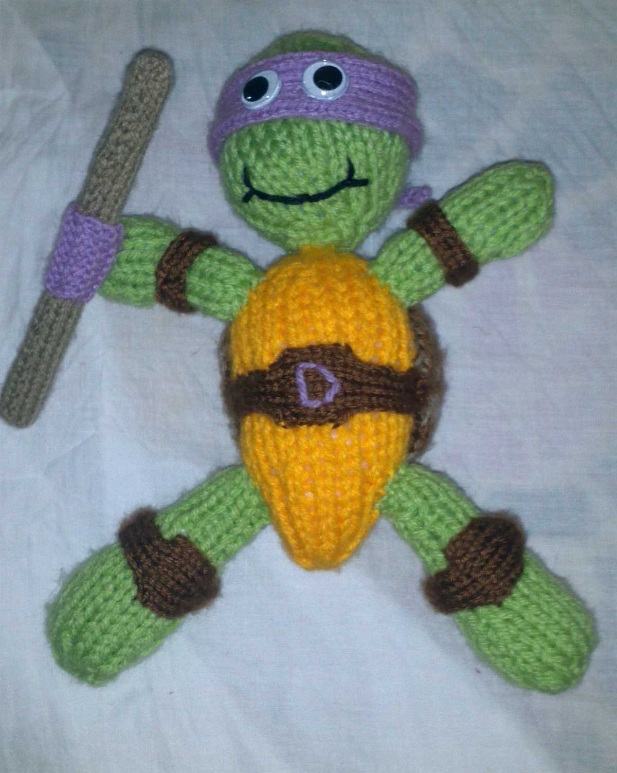 Turtle knitting pattern