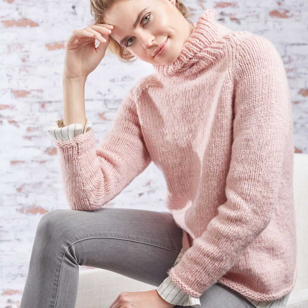 Turtleneck knitting pattern free