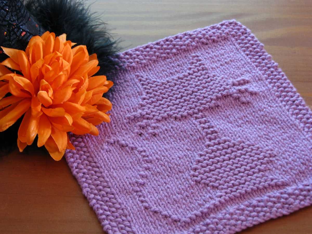 Ravelry free knit dishcloth pattern