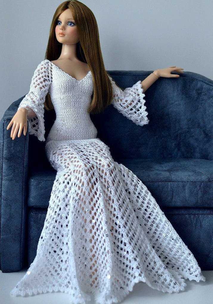 Knitted barbie doll dress patterns
