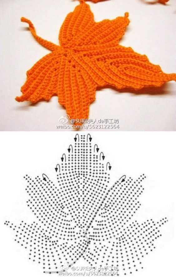 Autumn leaves knitting pattern free