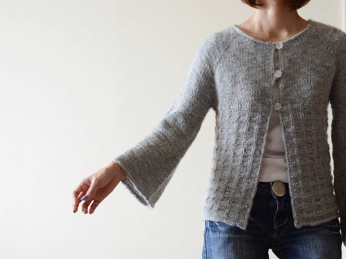 Knit cardigan easy cardigan knitting pattern free