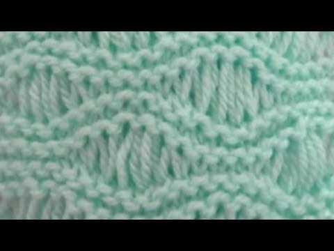 Ocean waves knitting pattern