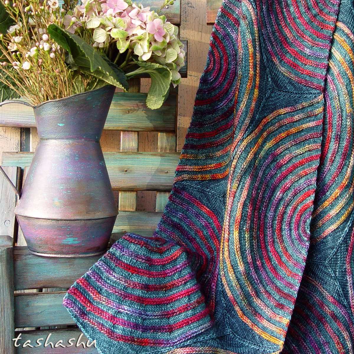 Aurora borealis knitting pattern