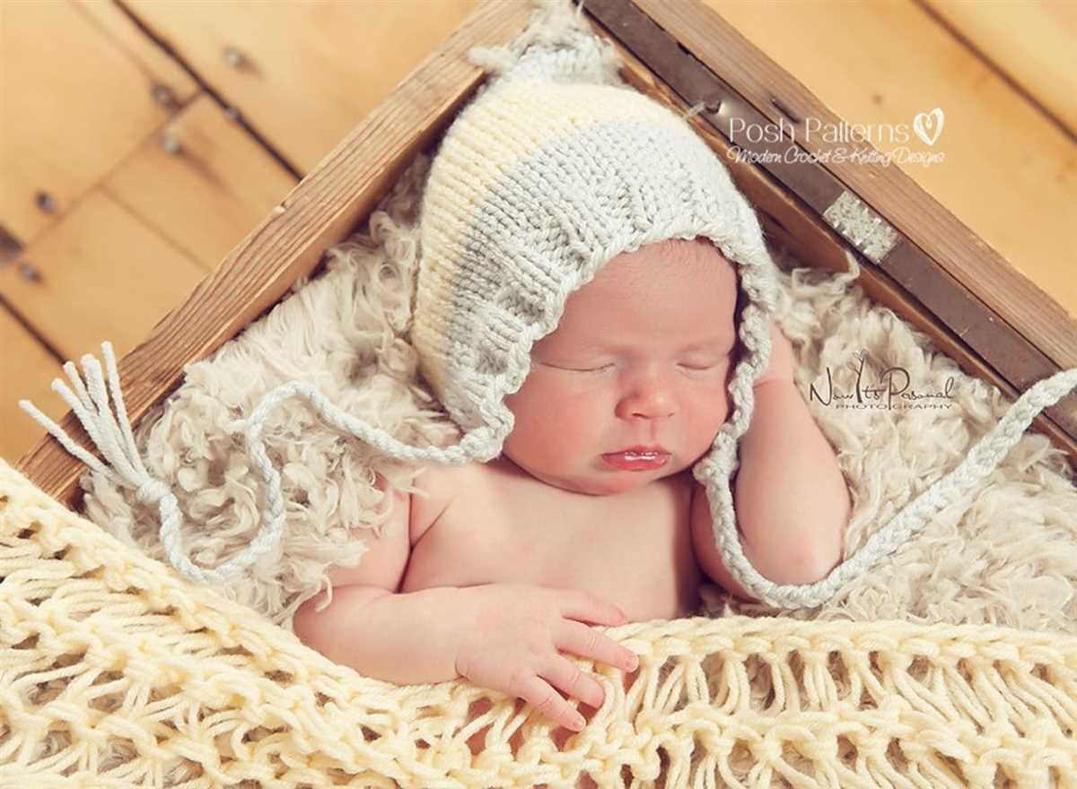 Free knit baby hat patterns