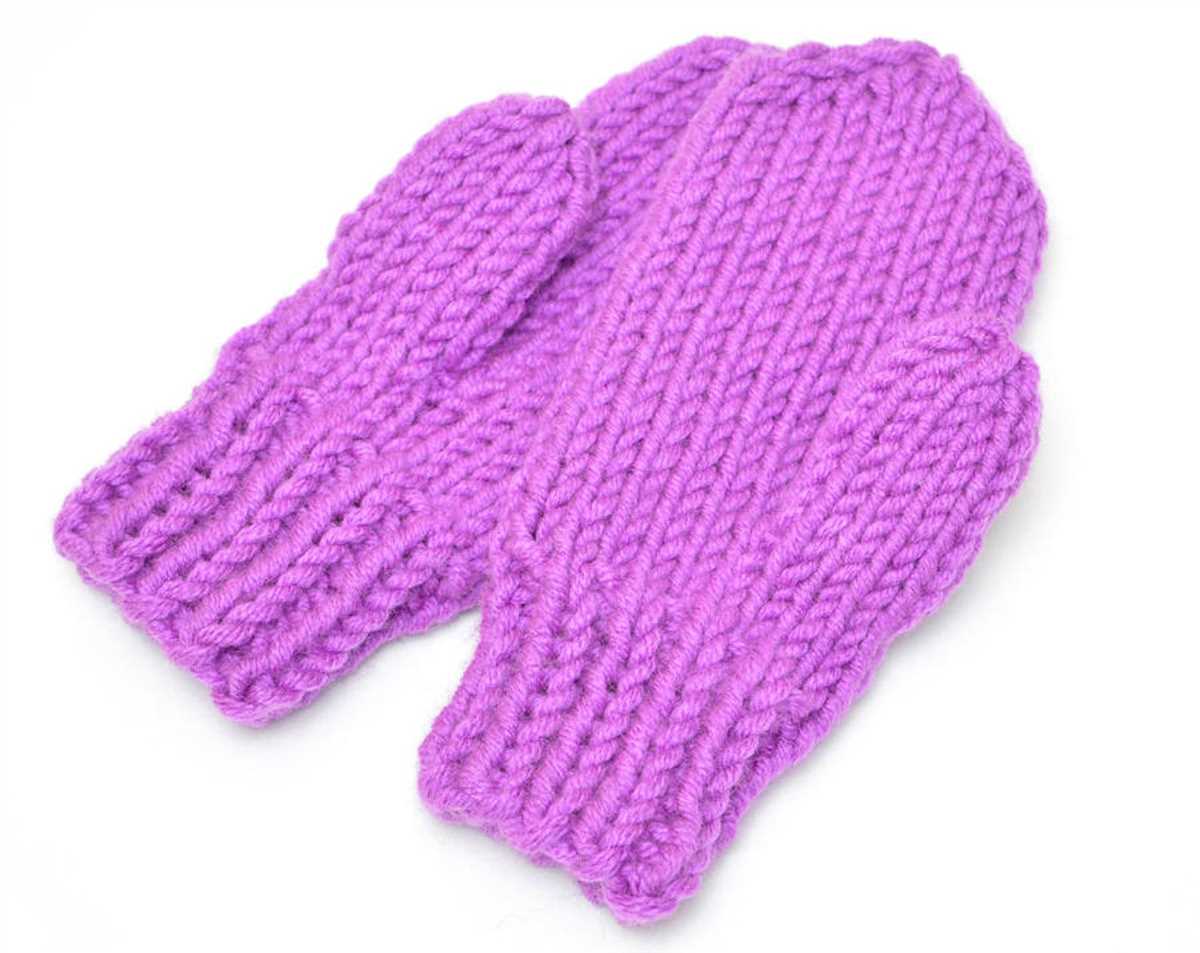 Mens mitten knitting pattern