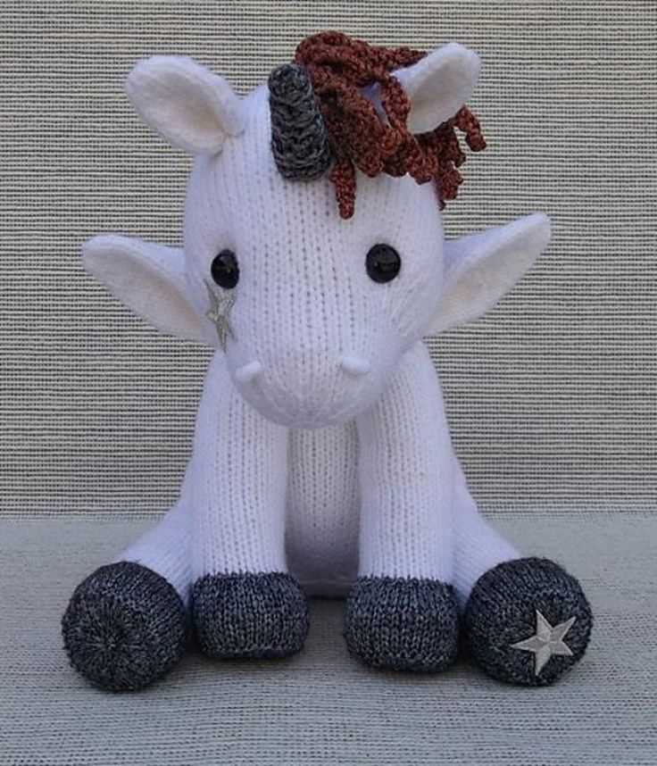Unicorn knitting pattern free to download