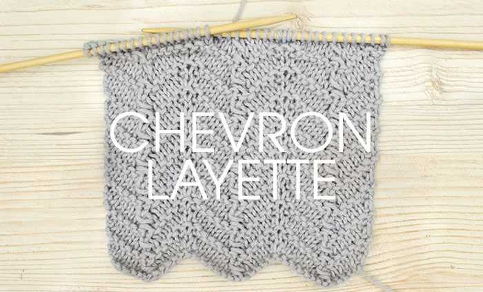 Chevron knit stitch patterns