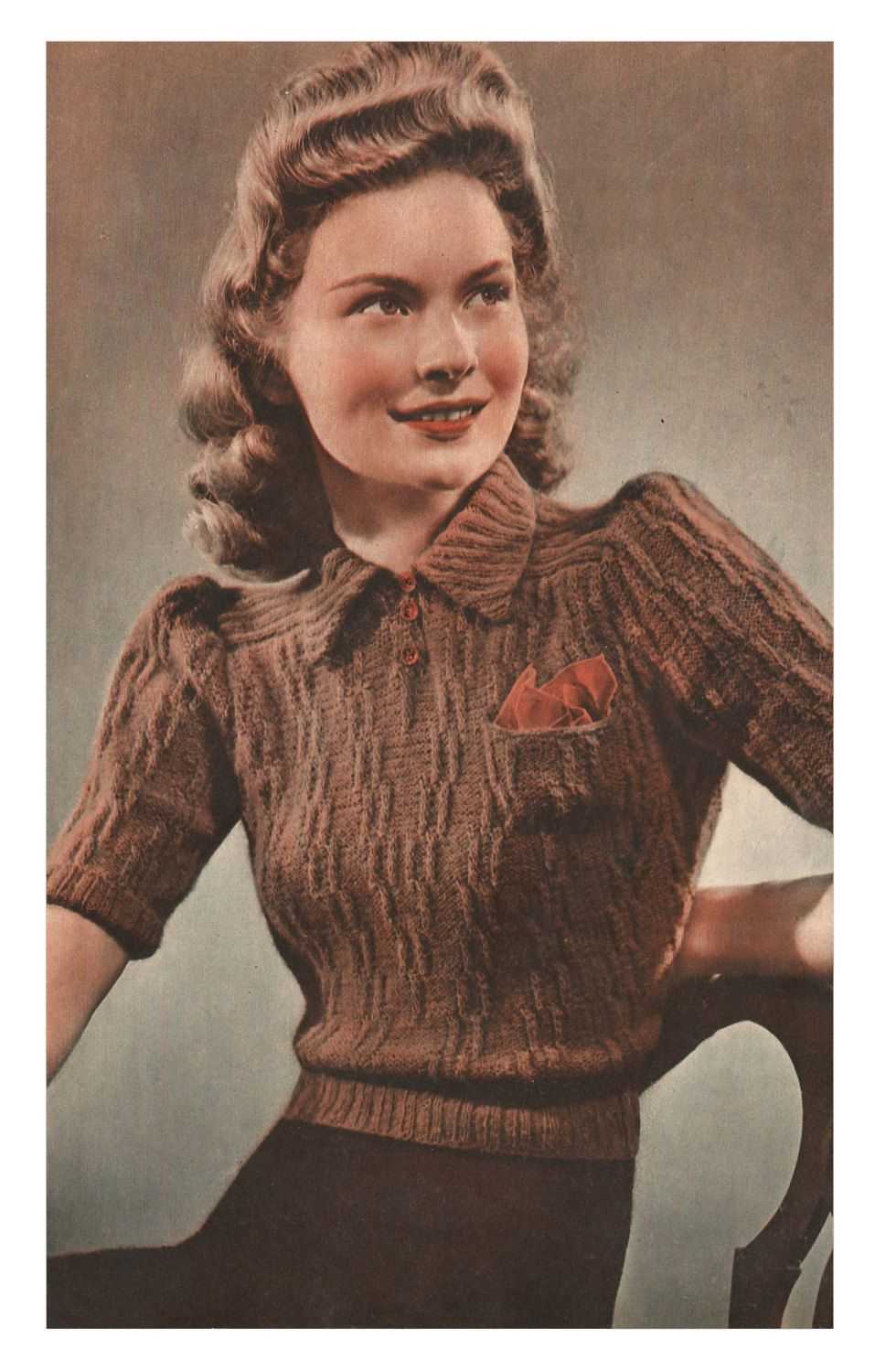 Vintage womens knitting patterns