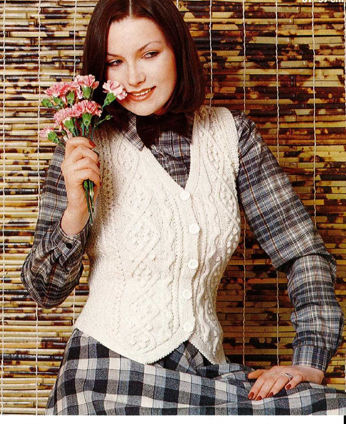 Ladies knitted vest patterns