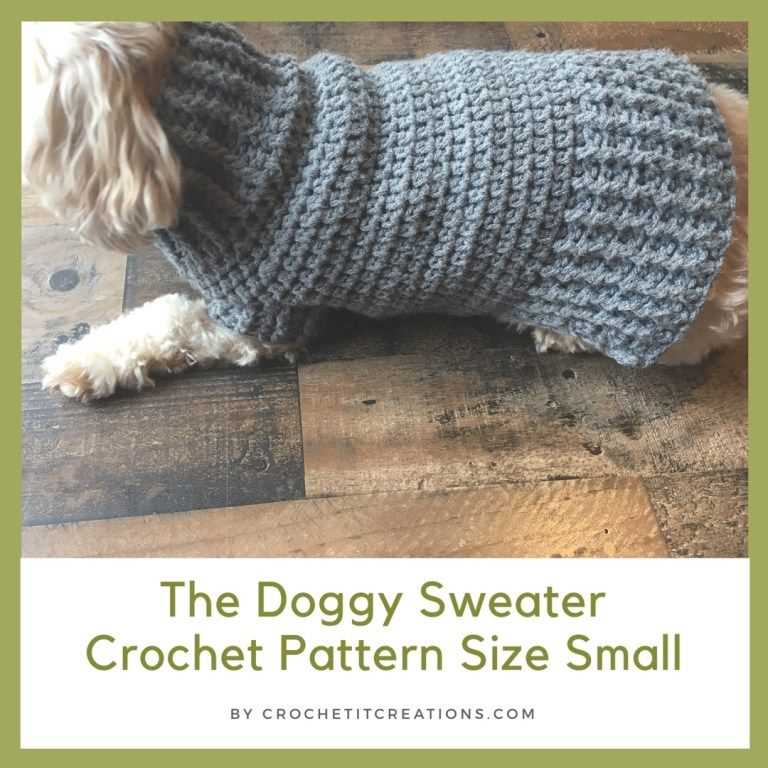 Beginner easy knit dog sweater patterns free