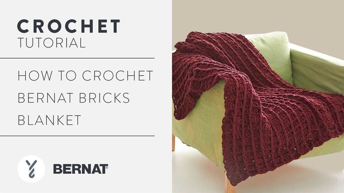 Bernat blanket ombre patterns knit