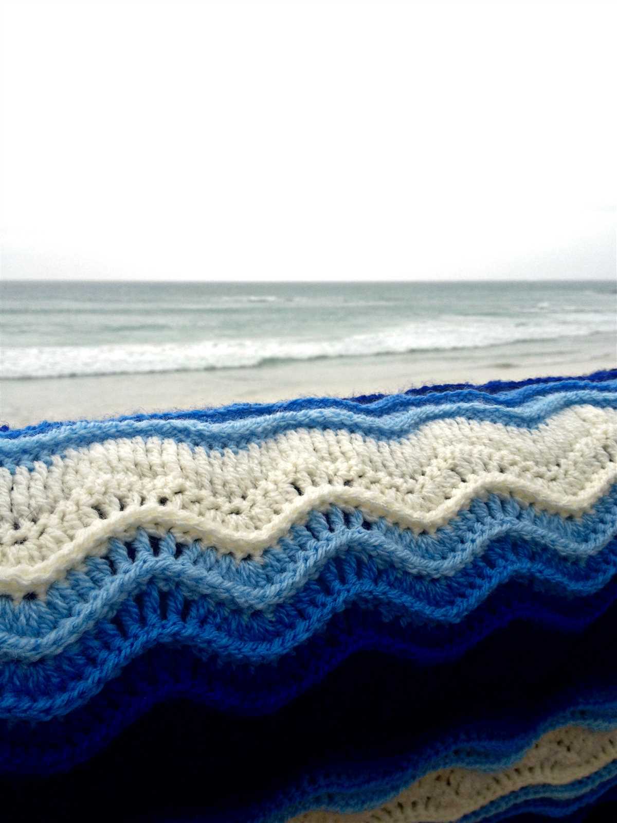 Easy knit ripple pattern