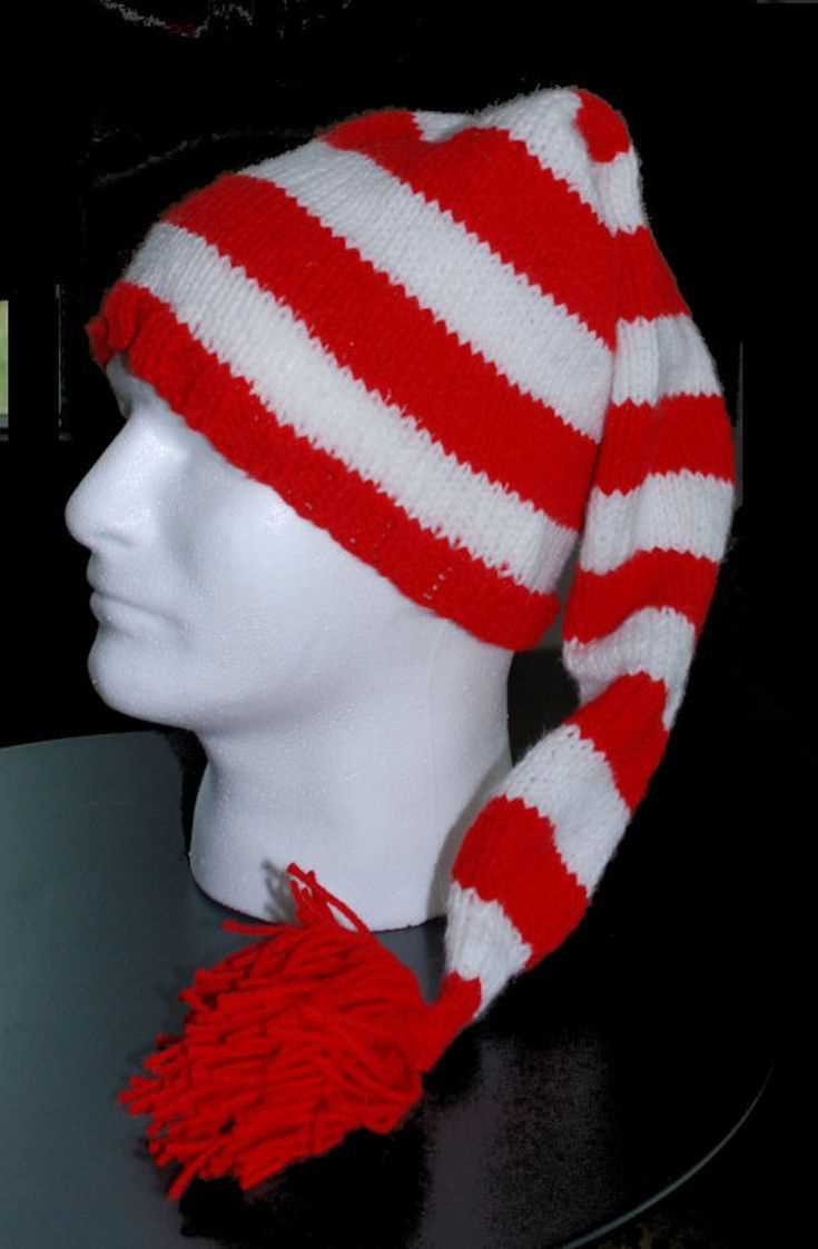 Child's knitted stocking cap pattern