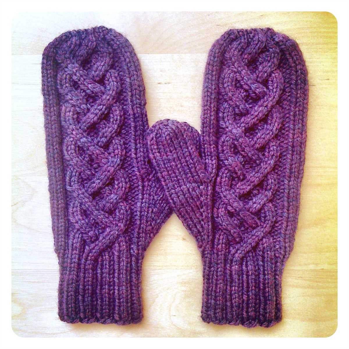 Ladies mittens knitting pattern free