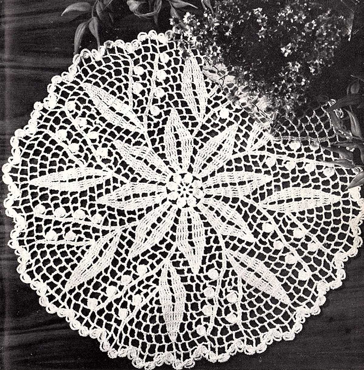 Lily of the valley knitting pattern