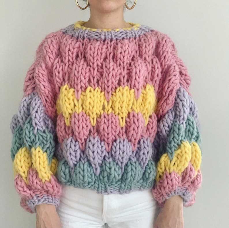 Chunky wool jumper knitting patterns