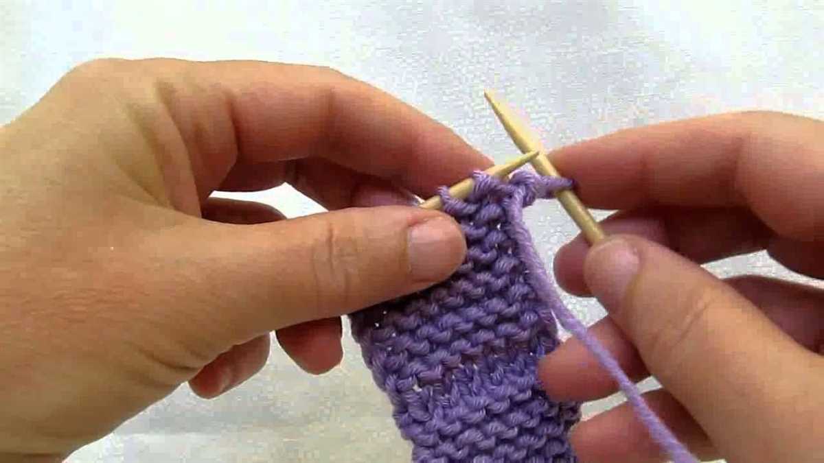 Understanding knitting patterns