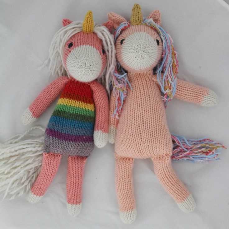 Unicorn knitting pattern free to download