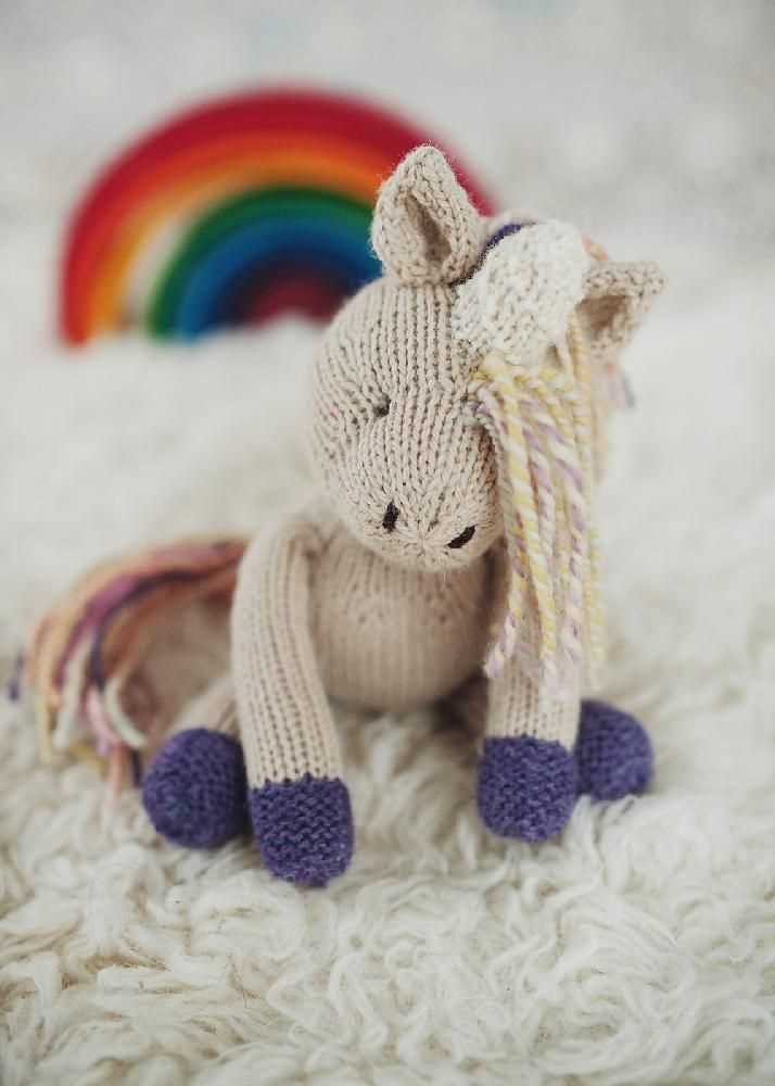 Unicorn knitting pattern free to download